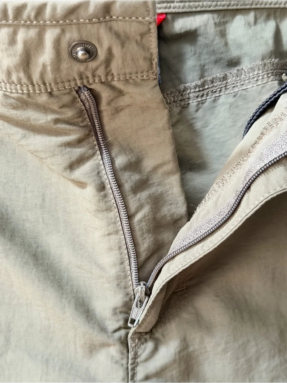 The North Face Men's Khaki Cargo Hiking Shorts Size 30